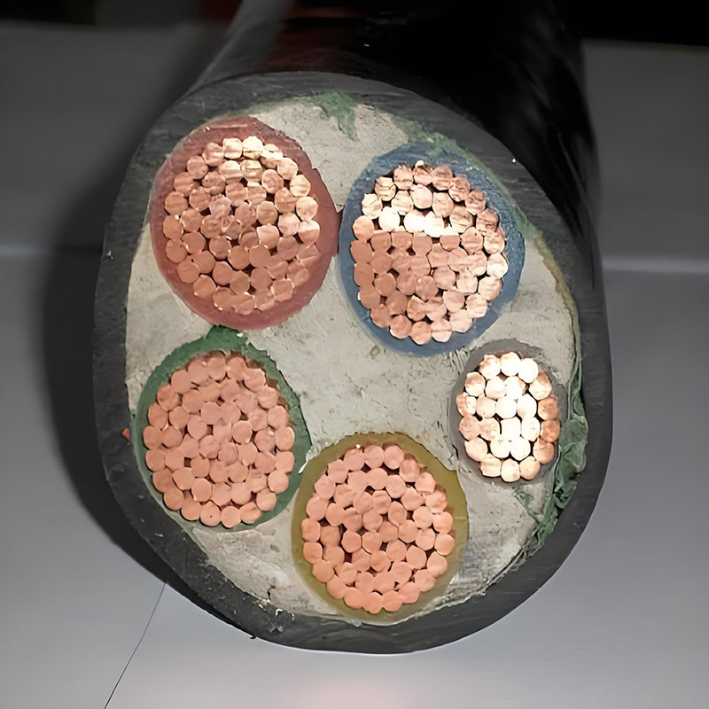 4+1芯YJV铜芯电力电缆线