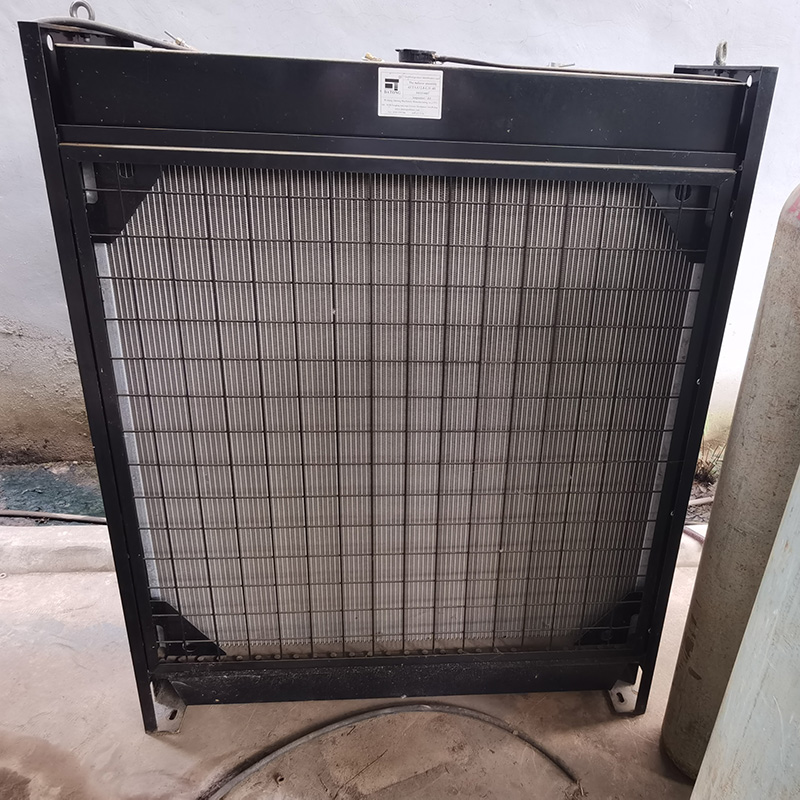 400KW上柴二手发电机组全铝水箱散热器