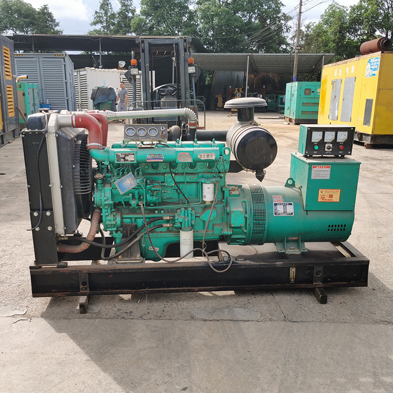 赣州100KW潍坊二手发电机组批量出售-2019年出厂